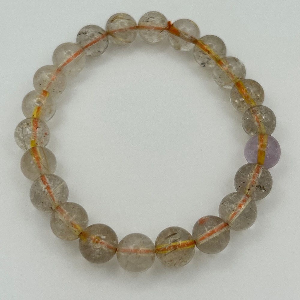 Golden Rutile Quartz bracelet